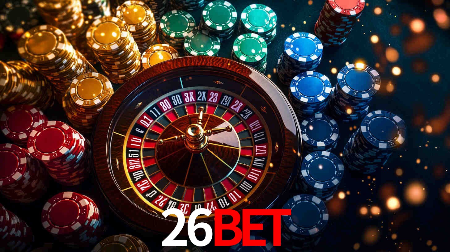 26bet Logo - Bônus com Rollover Justo